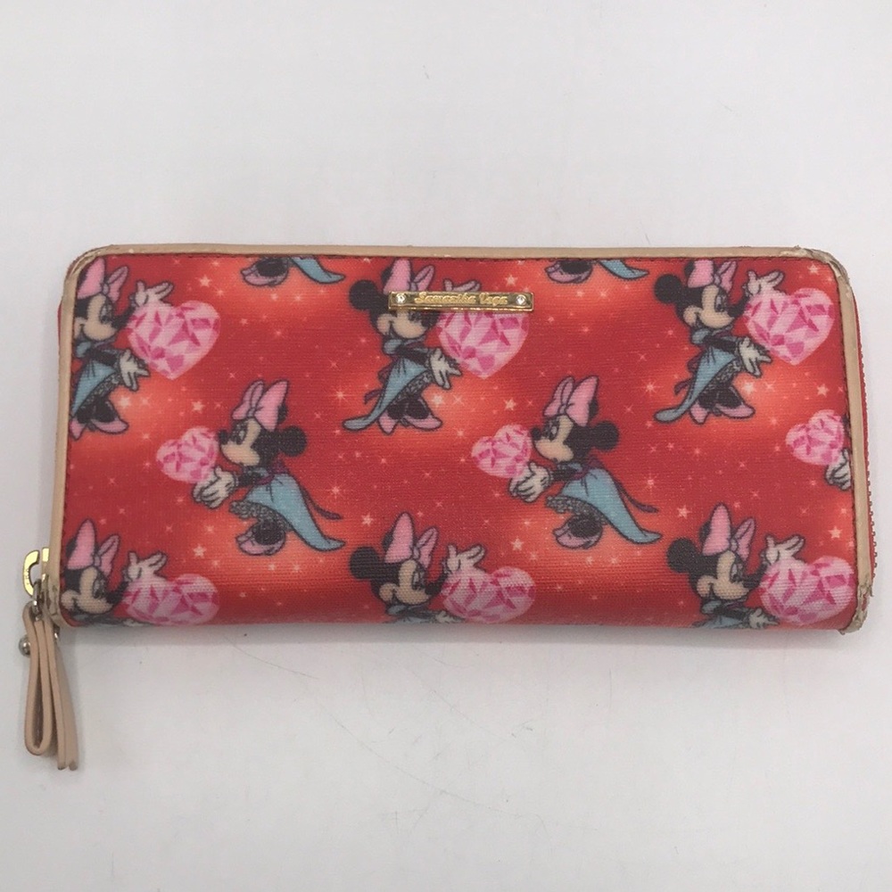 Samantha Vega Minnie Mouse Zip Wallet